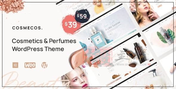 Cosmecos 1.1英文专业版|化妆品和香水WordPress主题模板