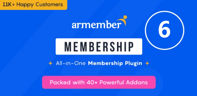 ARMember 6.9.13完美汉化中文版|功能强大的WordPress会员注册管理插件