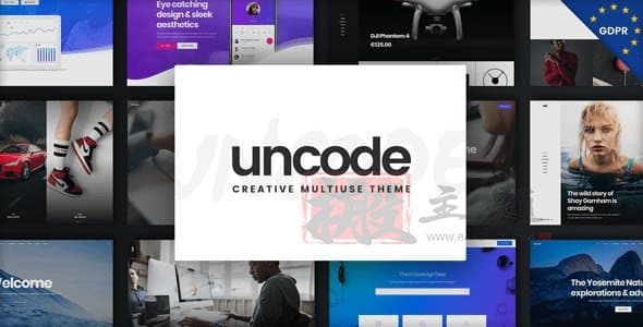 Uncode 2.9.1.7完美汉化中文版|创意多用途WooCommerce WordPress企业主题