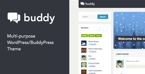 Buddy 2.23.1汉化中文版|轻量简易博客论坛WordPress主题模板