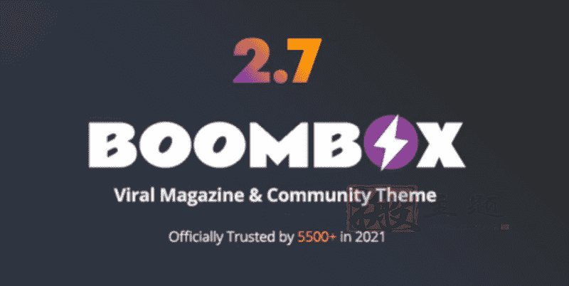 BoomBox 2.10.0完美汉化中文版|多功能用途病毒杂志新闻广告推广WordPress主题模板