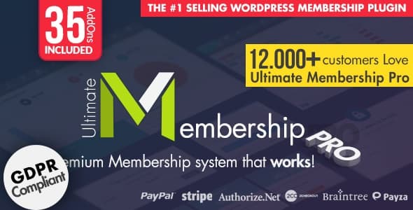 Ultimate Membership Pro 13.7.2完美汉化中文版|会员功能多合一WordPress插件