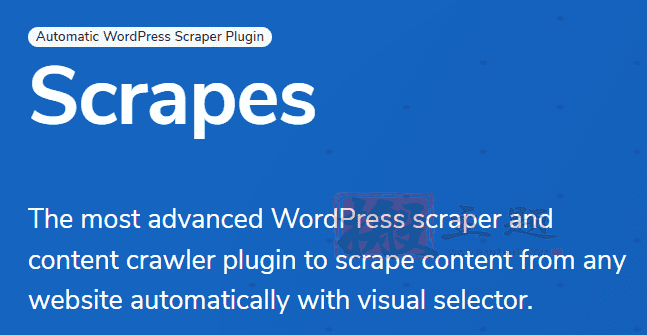 Scrapes 3.2.0完美汉化中文版|可视化文章内容采集爬虫WordPress插件