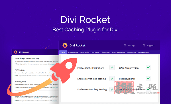 Divi Rocket 1.0.38英文版|Divi主题专用优化加速WordPress插件下载