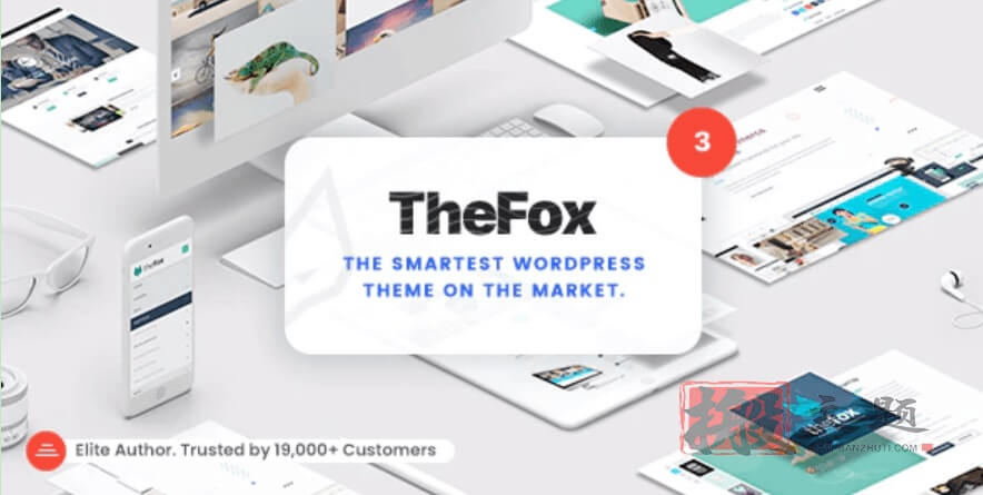TheFox 3.9.79汉化中文版|多功能响应式专业WordPress企业主题模板