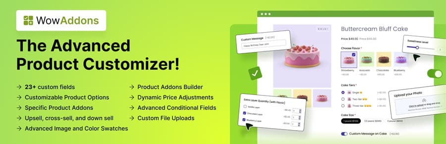 WowAddons Pro 1.0.6汉化中文版|个性化WooCommerce产品自定义插件