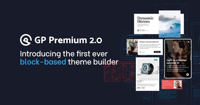 GeneratePress Premium 2.5.5汉化中文版|轻量级高级自定义WordPress主题