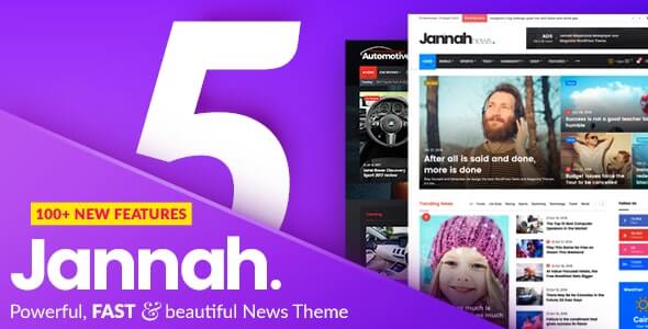 Jannah News 5.4.0汉化中文版|新闻杂志CMS响应式WordPress主题模板