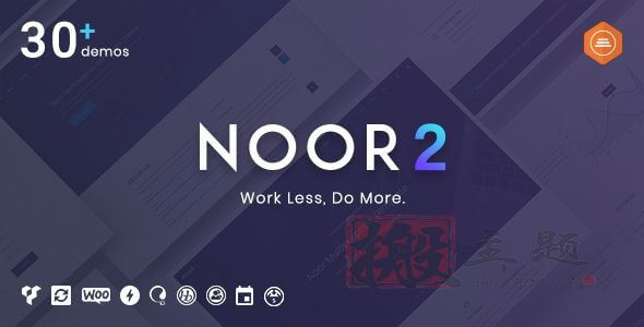 Noor 5.7.13汉化中文版|小型多功能创意响应式AMP WordPress主题模板