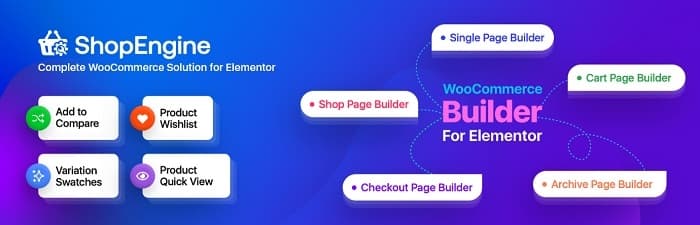 ShopEngine Pro汉化中文版|Elementor自定义WooCommerce模板生成器插件介绍