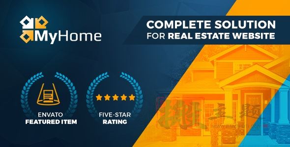 MyHome 3.1.73汉化中文版|高级房地产销售中介房屋WordPress主题模板