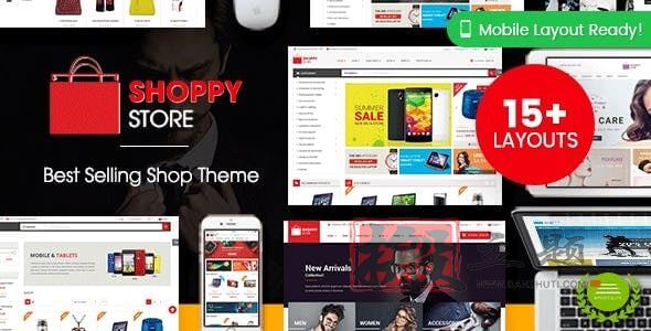 ShoppyStore 3.7.8汉化中文版|科技电子商务WooCommerce WordPress主题