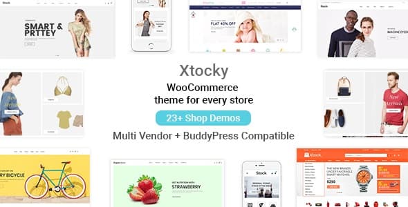 Xtocky 2.4.9完美汉化中文版|商城自定义WooCommerce WordPress主题