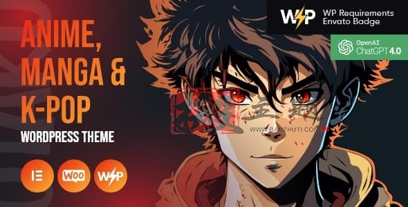Otaku完美汉化中文版|动漫漫画流行音乐WordPress主题介绍