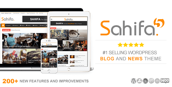Sahifa汉化中文版|新闻/杂志/博客响应式WordPress主题模板介绍