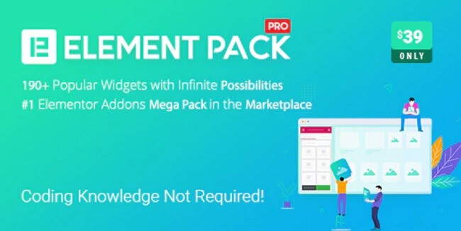 Element Pack Pro 5.15.0完美汉化中文版|Elementor配套扩展小工具WordPress插件