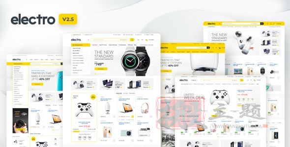Electro 2.7.3汉化中文版|电子商务WooCommerce WordPress主题模板