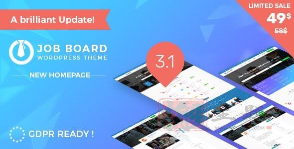 InJob 3.4.7汉化中文版|工作招聘机构及人力资源WordPress主题模板