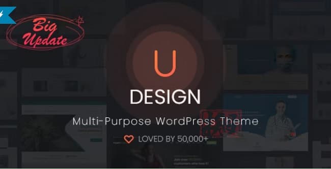 UDesign 4.0.0完美汉化中文版|可视化编辑多功能WordPress SEO企业主题