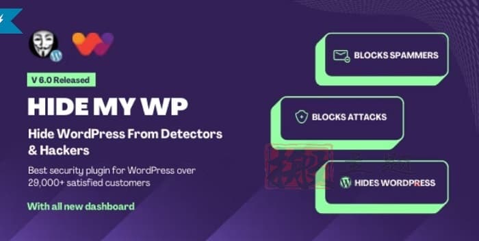 Hide My WP Ghost 8.3.05完美汉化中文版|WordPress信息隐藏防攻击插件