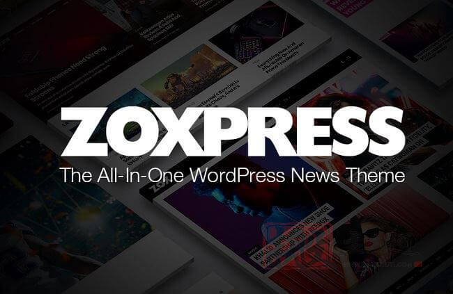 ZoxPress 2.05.0汉化中文版|新闻杂志响应式WordPress主题模板