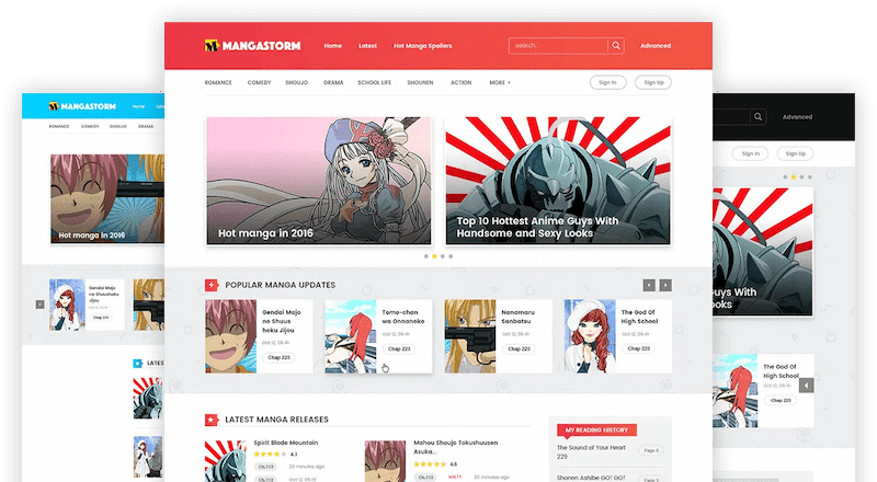 Madara 1.8.0.3汉化中文版|响应式WordPress漫画主题模板