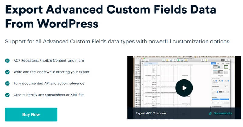 Export Advanced Custom Fields 1.0.6-beta-2.1汉化中文版|字段导出WP All Export Pro拓展插件