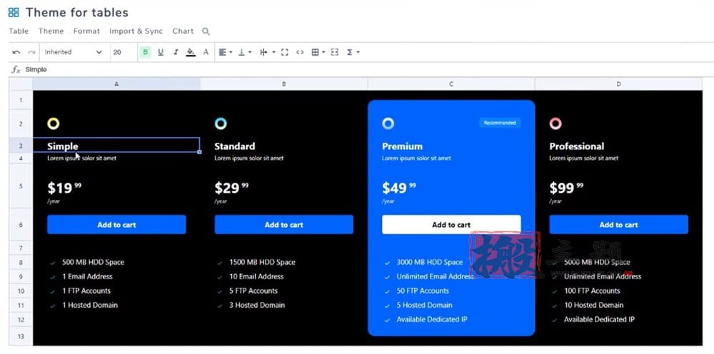 WP Table Manager 4.1.7汉化中文版|电子表格管理设计编辑WordPress插件